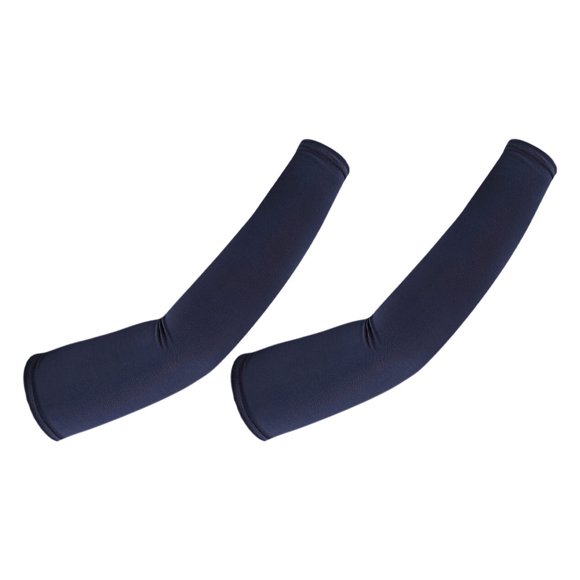 WASHWEPE 1Par Manga Para De Deportes Material Elástico Y Transpirable Azul
