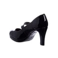 thumbnail image 4 of Zapatilla Mujer Moda Casual Formal Tirante Charol Negro negro 26 Incógnita 040D1H, 4 of 7