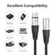 thumbnail image 4 of Divisor de Cable Xlr, Conector XLR Hurbra de 3 Pinos un Doble Xlr Macho, Cable en y, Divisor de Cable de Micrófono Equilibrio, Para Mizclador, Amplificador de Potencia, 30 cm, 4 of 7