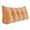 Peachy Coral, variant on Fully Stuffed Thicken Headboard Pillow king Padded Headboard Soft and Firm Support Large Bolster Triangular Bed Wedge Pillow Backrest Positioning Bed Rest Reading Pillows for Bed Corduroy