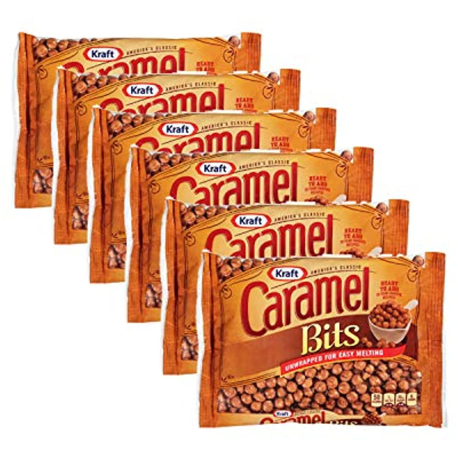 Kraft Caramel Bits, 11Oz Bag, 1 Ct (Pack 6)