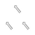 thumbnail image 4 of ZLight Copper Nozzle for T 3D Printers Parts Plated Durable Non Stick High Performance M6 Thread Stainless Steel silver 1.2mm,1.75mm 3Set, 4 of 6