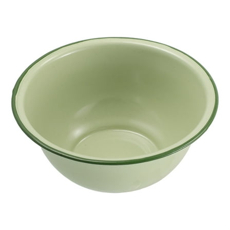 FESTFENDS Enamel Bowl Light Green 1Pack 6.1x6.1x3in
