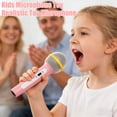 thumbnail image 2 of Hioecau Stage Microphone Toy Educational Fake Microphone for Kids Realistic Lightweight Plastic Role Play Singing Hosting Interview Gift for Children, 2 of 8