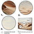 thumbnail image 3 of Designart "Dunes Saharan in Africa III" African American Metal Wall Décor Set, 3 of 5