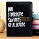 thumbnail image 3 of Money Challenge Budget 100 sobres libreta de ahorros para planificador (con candado) negro, 3 of 6