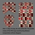 thumbnail image 4 of 4PCS Valentine's Day Highland Cow Shower Curtain Sets with Rugs, Waterproof Fabric White Shower Curtain, Red Plaid Romantic Pink Rose Floral Love Funny Bull Cattle Farm Animal Bathroom Decor, 4 of 7