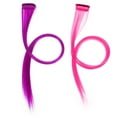 thumbnail image 4 of MasteelfCA 10Pcs Colored Clip-in Hair Extensions Straight Women Hair Extensions with Clips, 4 of 8