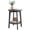 Gray, variant on CONCETTA Bedside Nightstand, 2-Tier Round Side Table with Tapered Legs, Small End Table for Bedroom, Gray