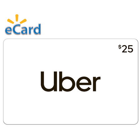 Uber $25 Gift Card (email Delivery) (Best Travel Gift Cards)