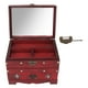 thumbnail image 5 of Caja De Almacenamiento De Madera, Accesorio De Escritorio Rústico Decorativo, Caja De Almacenamiento De Madera, Soporte Pequeño Con Cerradura Para Relojes ANGGREK BF1413, 5 of 8