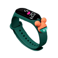 thumbnail image 1 of Reloj Deportivo De Dibujo Animado Infantil Mickey Verde, 1 of 5