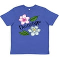 thumbnail image 3 of Inktastic Mississippi Magnolia Flowers and Leaves Youth T-Shirt, 3 of 5
