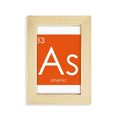 thumbnail image 1 of Cuadro semimetal Unbranded arsénico como elementos química 5x7 pies marco de madera, 1 of 4