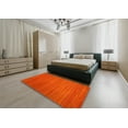 thumbnail image 4 of Ahgly Company Indoor Rectangle Contemporary Red Abstract Area Rugs, 3' x 5', 4 of 6