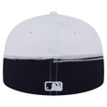 thumbnail image 4 of Men's New Era  Navy/White New York Yankees Paint Stroke 59FIFTY-Fitted Hat, 4 of 5