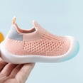 thumbnail image 6 of Splozh Walking Shoes Summer Toddler Mesh Shoes Soft Sole Breathable Toddler Sock Shoes Sneakers Walking Shoes Pink,3.5-4 Years, 6 of 6
