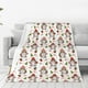 thumbnail image 1 of Balery Merry Christmas Santa Manta de Felpa Suave y Acogedora – Cobija de Franela Aterciopelada para Cama, Lavable y Cálida para Sofá, Mascotas, Transpirable-80"x60", 1 of 7