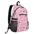 thumbnail image 2 of JIALIOU 14" Laptop Backpack Waterproof Airline Approved Stylish Casual Daypack for Travel Business College Work, Doodle Love Hearts Crowns, 2 of 8