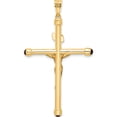 thumbnail image 3 of 14K Yellow Gold Polished Crucifix Onyx Pendant (Width 31.8) (Length 54) - Jbsp, 3 of 5