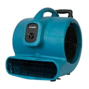 Xpower 1HP Multi-Purpose Air Mover/Dryer with Wheels and Luggage Handle - ABS