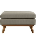 thumbnail image 5 of Modway Engage Upholstered Fabric Ottoman in Granite, 5 of 5