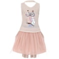 thumbnail image 2 of Big Girl 3 Pieces Set Jacket Neckband Top Mesh Casual Girl Dress Gray 10 JKS 2109 BNY Corner, 2 of 4
