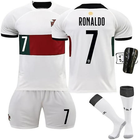 2022 World Cup Portugal Team #7 Ronaldo Jersey Football T-shirt