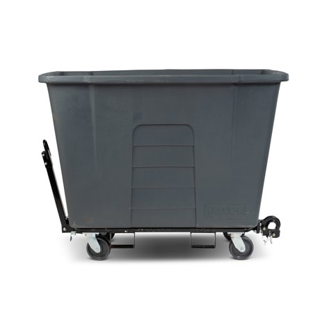 Toter 1 Cubic Yard 1 000 lbs. Capacity Towable Mobile Truck - Gray