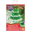 Plush Craft Fabric By Number Ornament Kit, Christmas Tree