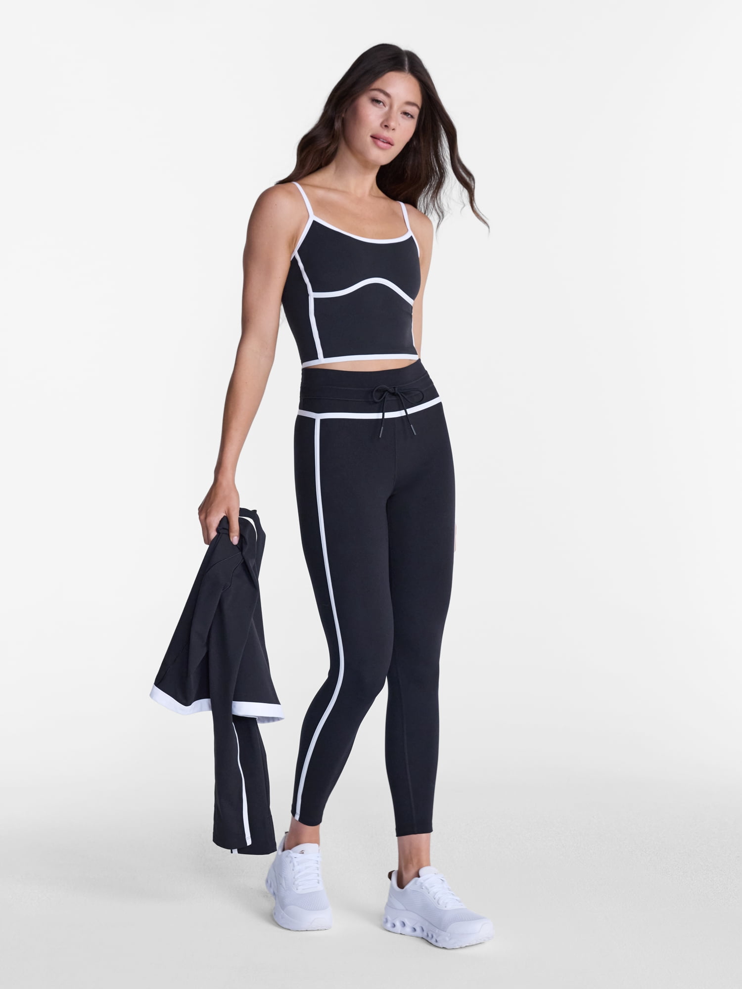 Avia Women's and Women's Plus SoftSculpt Tipped Leggings, Sizes XS-5X