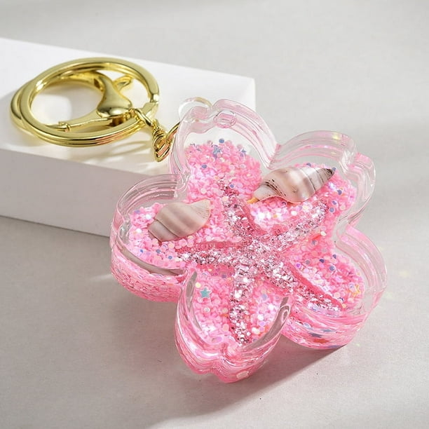 Llavero de flores, llaveros bonitos, dije para llavero, accesorios para llaveros para mujeres, regalos, accesorios para bolsos y carteras