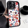 thumbnail image 3 of Cute Phone Case For iPhone 15 Pro Max Case iPhone 11 12 13 14 Pro Max XS X XR 7 8 Plus SE Soft Shockproof Bowknot Cherry Cover 5RI41 For iPhone 12, 3 of 6