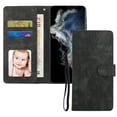 thumbnail image 1 of TECH CIRCLE for Samsung Galaxy S22 Wallet Case Cover, Slim Fit PU Leather Magnetic Flip Stand ID Credit Card Slots Holder Folio Shockproof Protective Case For Galaxy S22 6.1 inch 2022,Black, 1 of 1