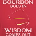 thumbnail image 3 of CafePress - Bourbon Goes In Wisdom Comes Out Whiskey L T Shirt - Men's Classic Graphic Cotton T-Shirt, 3 of 4