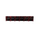 thumbnail image 2 of Soporte para cañas de pescar, expositor para 6 cañas de pescar, montaje en pared, para todo tipo de cañas, tienda de cañas, hogar Rojo, 2 of 9