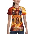 thumbnail image 4 of The Flash Boys Girls T-Shirt 3d Print Graphic Short Sleeve Tee Shirt Tops For Kids Teens, 4 of 7