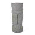 thumbnail image 6 of Gomer Outdoor Polynesian Decorative Planter, Stone Gray, 6 of 6