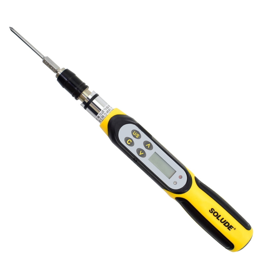 Mini Digital Torque Screwdriver 10200 cN.m,1/4 inch Drive Adopter,with