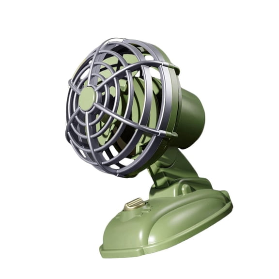 ZELVINN Portable Air Cooling Desktop Table Fan with 3 Speed 500Mah USB Rechargeable for Indoor Outdoor Camping Car Use