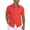 Red, variant on Dagugfen Dress Shirts for Men Button up Short Sleeve Strip Loose Summer Business Casual Work Shirts Pocket