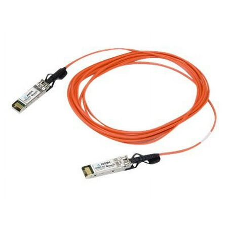 UPC: 0840177842283 | Axiom – 10GBase-AOC direct attach cable – SFP+ (M) to SFP+ (M) – 25 m – fiber optic – Active Optical Cable (AOC)