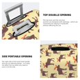thumbnail image 4 of Travel Luggage Cover Protector - vintage moose elk yellow cool Anti-Scratch Suitcase Covers Fits 18-32 Inch Luggage, 4 of 5