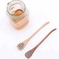thumbnail image 5 of Wooden Stirring Spoon H-Oney Spoon Honeycomb, , Stirring Stick Spoon, Hand Mixer C, 5 of 9