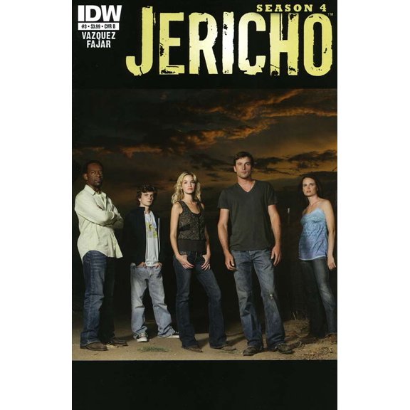 Jericho Season 4 #3B VF ; IDW Comic Book