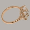 thumbnail image 4 of LBG British Made 9k Rose Gold Natural Opal Womens Statement Ring - 33 size options - Size 5, 4 of 6