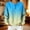 A05-Sky Blue, variant on Zysthvn Casual Sweatshirts for women Henley Winter Pullover Long Sleeve Womens Sweatshirts Crewneck Button Gradient Tops