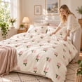 thumbnail image 6 of Disposable Sheets for Travel - Disposable Bed Sheets Queen Size 4PCS Disposable Bedding Set with Bed Sheet, Quilt Cover & 2 Pillow Covers for Hotel, Cruise, Business Trip Essentials, 6 of 6