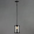 thumbnail image 4 of 25252CLBK Maxim Lighting Sentinel - 1 Light Mini Pendant-11.25 Inches Tall and 6.75 Inches Wide-Black Finish    -Traditional Installation, 4 of 5