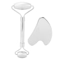 thumbnail image 2 of Rodillo facial de acero inoxidable Nikou herramienta Gua Sha, 2 of 15